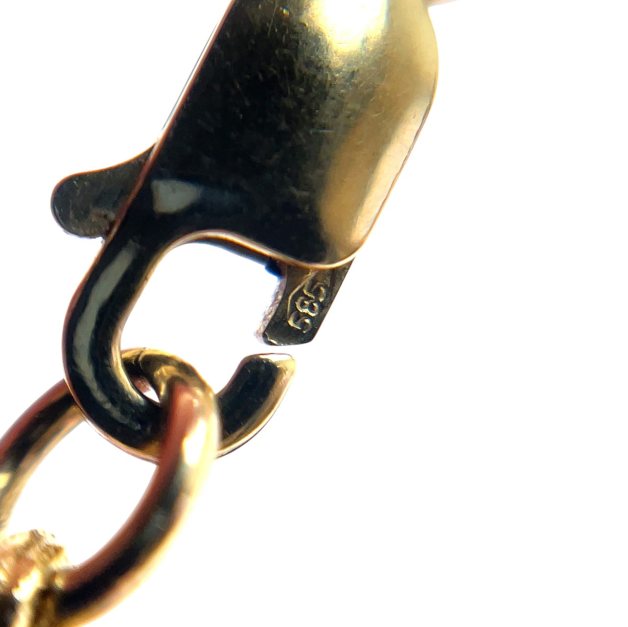 18ct Yellow Gold Turquoise Cabochon Bracelet (7.5")