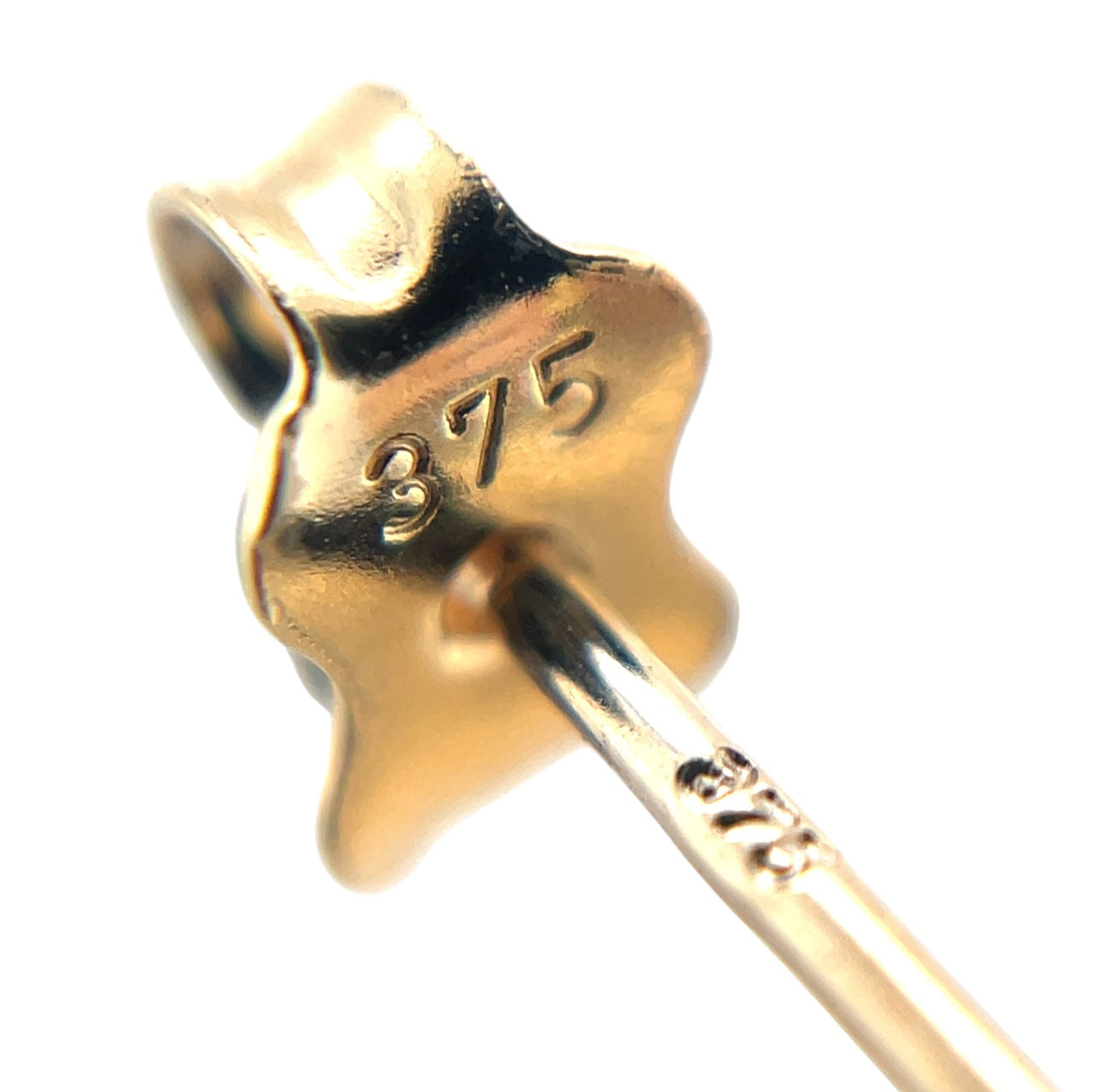 9ct Yellow Gold Open Pearshape Drop Earrings