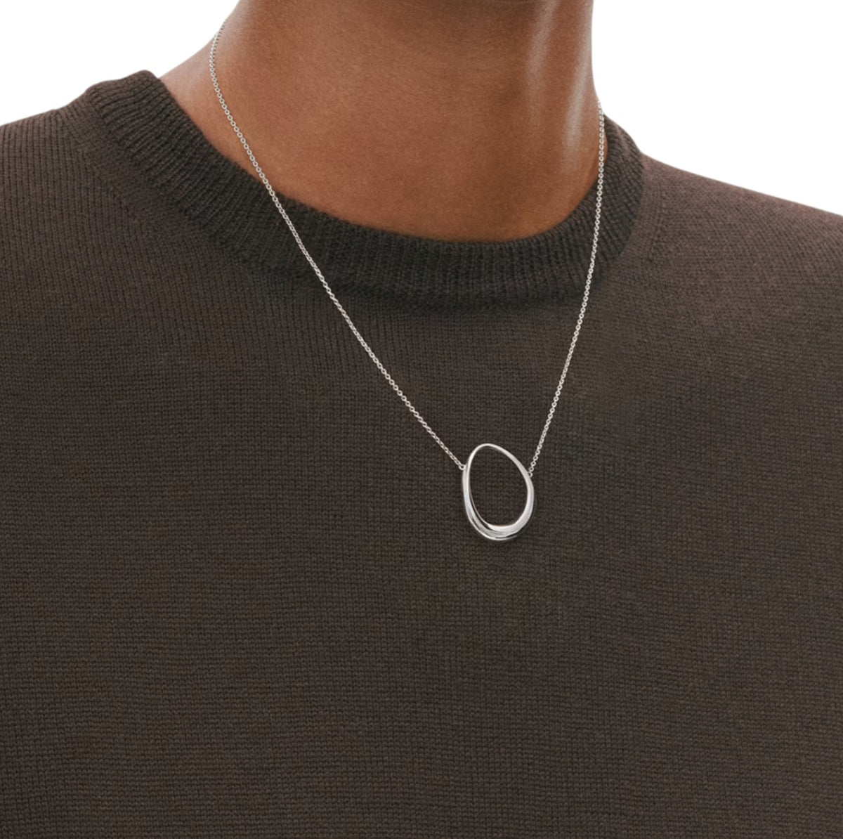 Silver Offspring Medium Pendant