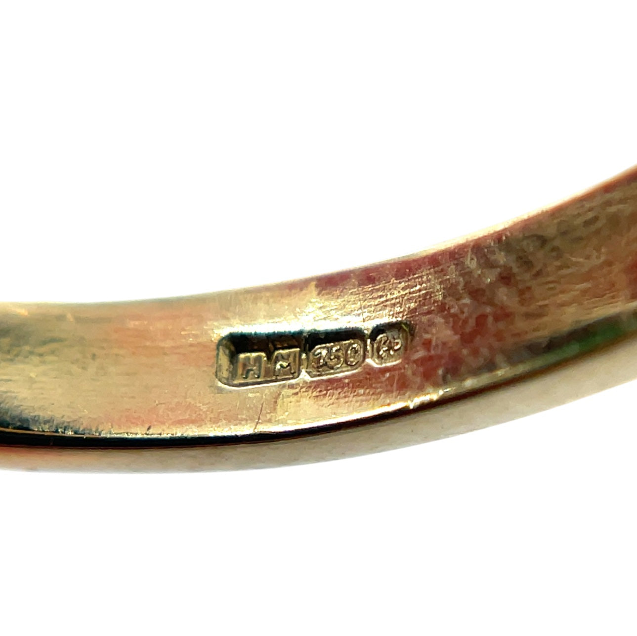 18ct Yellow Gold Jadeite Jade & Diamond Cluster Ring (M)