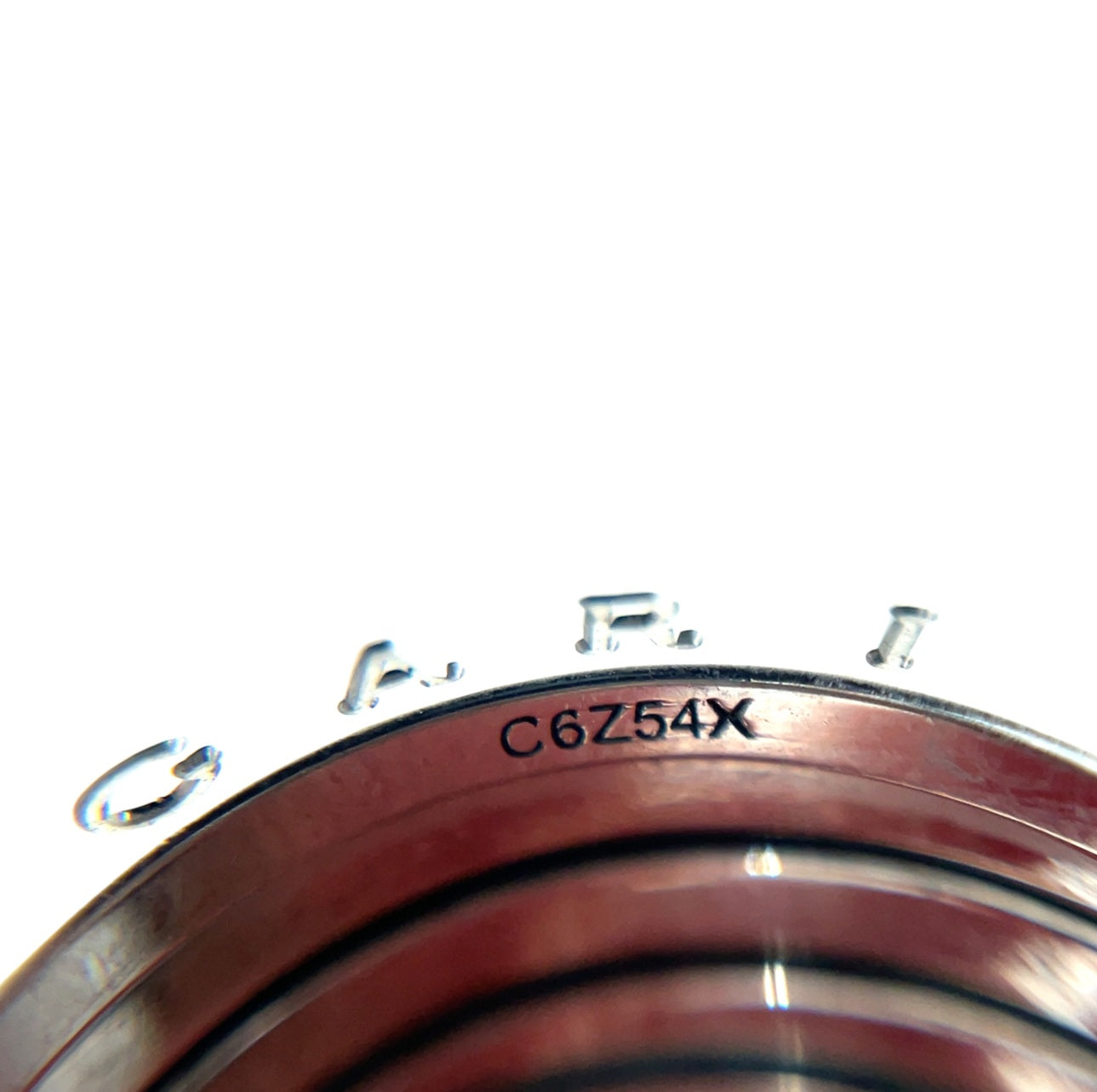 18ct White Gold Bvlgari B.zero1 Ring (N1/2)