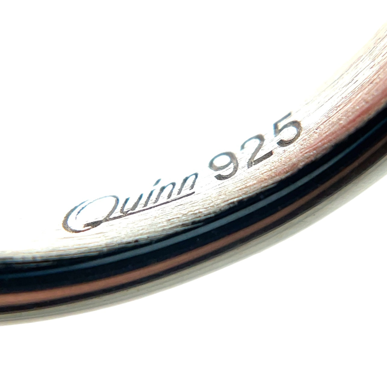 Silver Oval Garnet Ring (O)