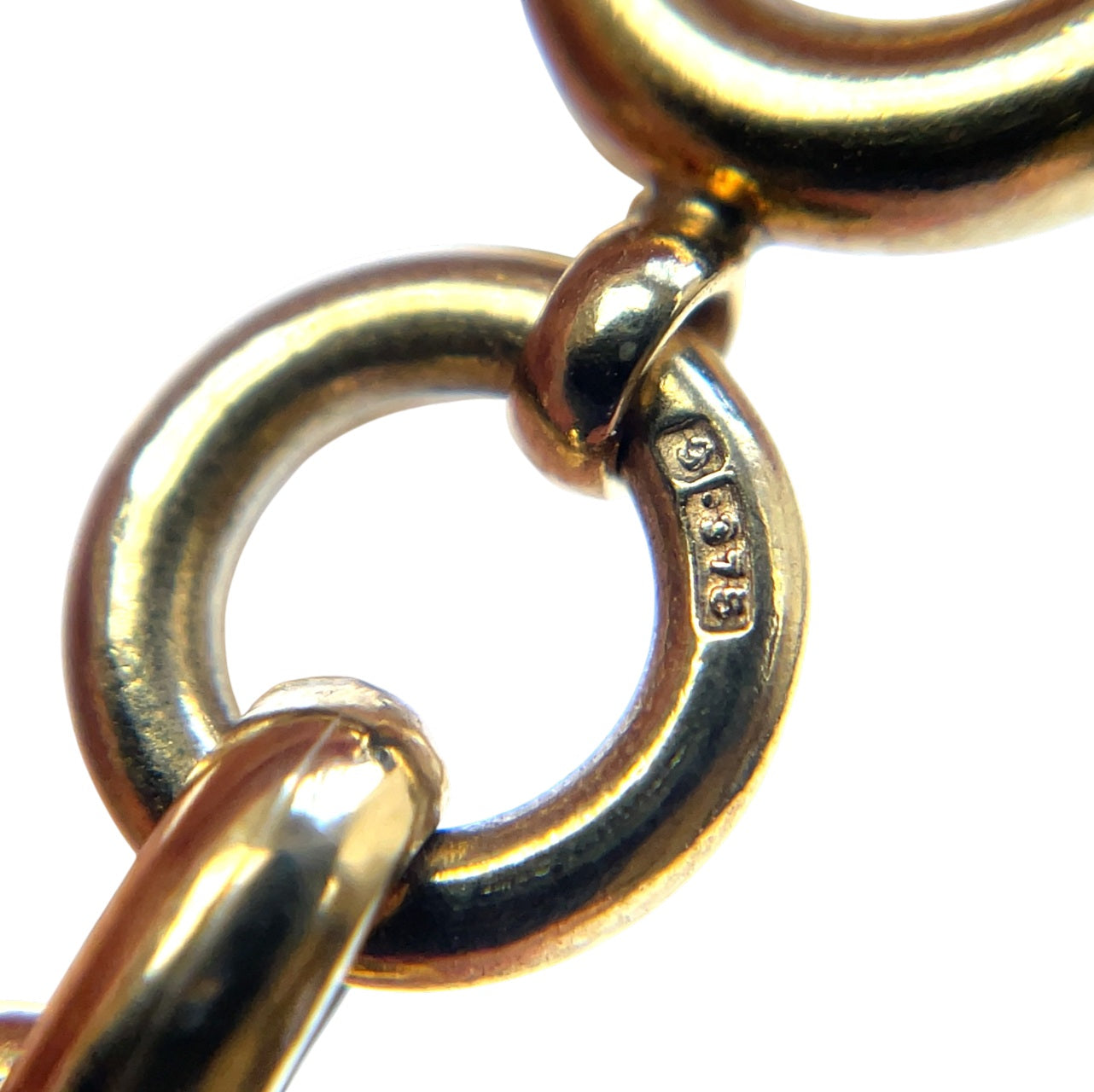 9ct Yellow Gold Fancy Link Bracelet (8")