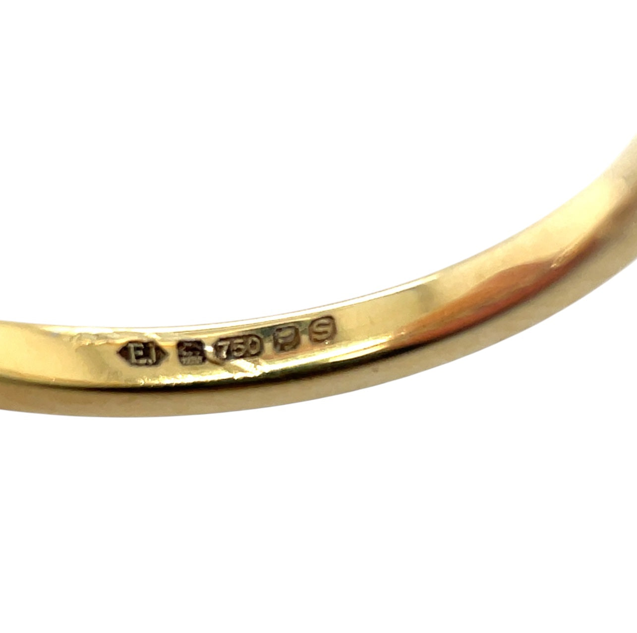18ct Yellow Gold Sapphire & Diamond 1/4 Set Eternity Ring (M)