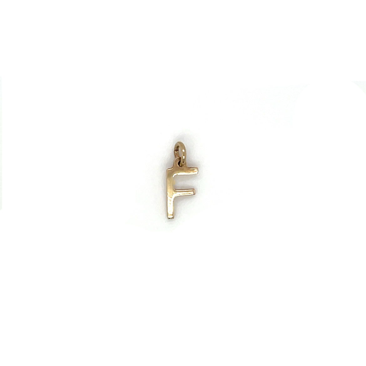 9ct Yellow Gold 'F' Pendant
