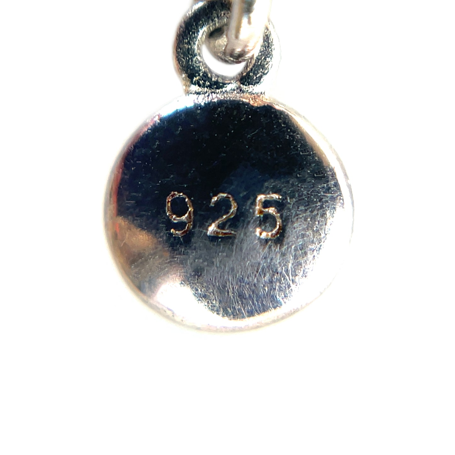Silver 'W' Letter Pendant & Chain (16-18")