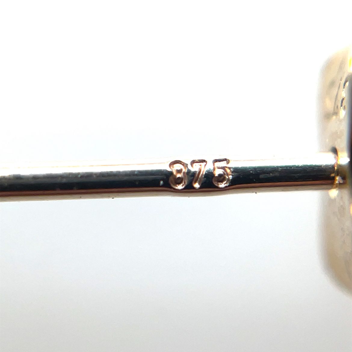 9ct Yellow Gold Bombe Drop Earrings