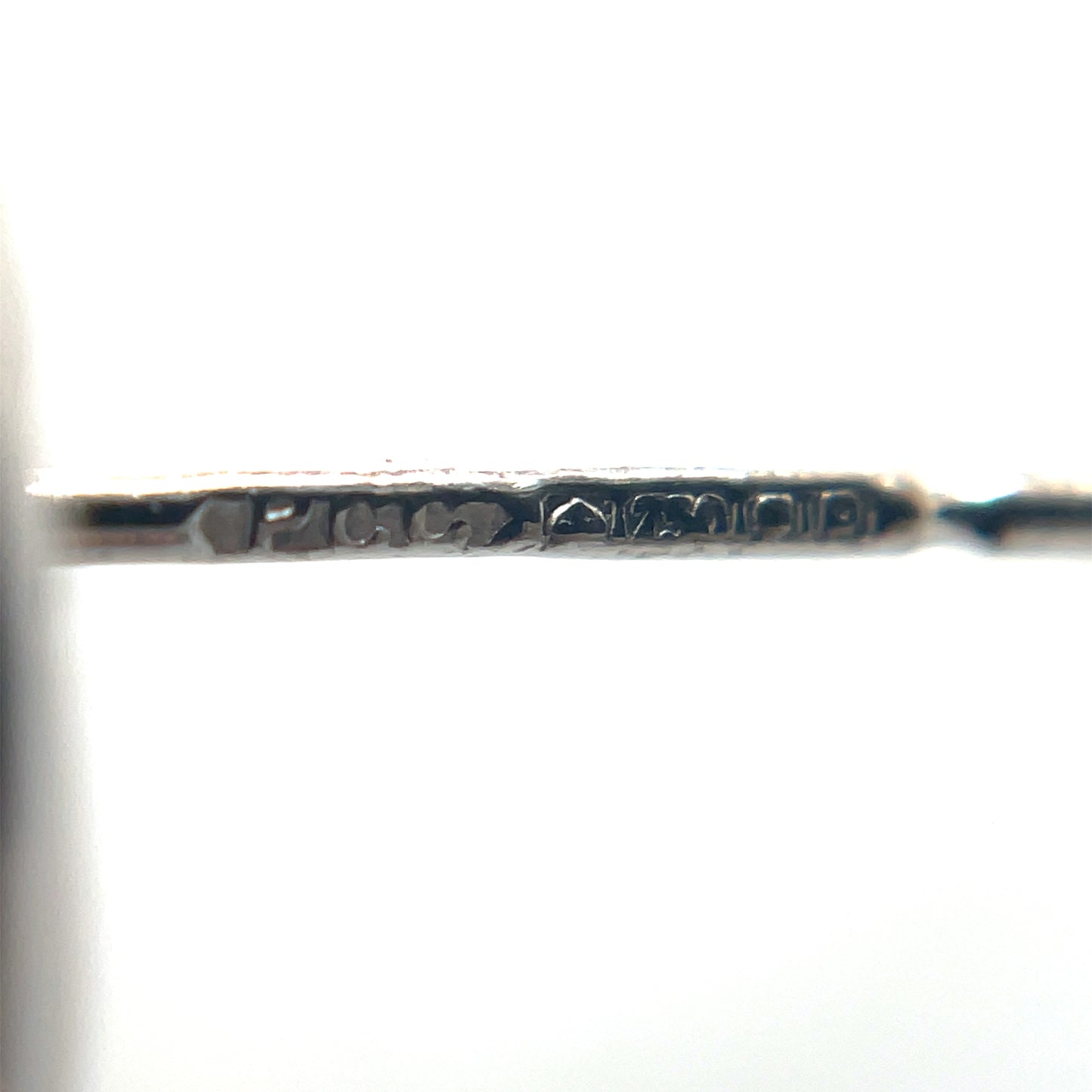 18ct White Gold Diamond Swirl Studs