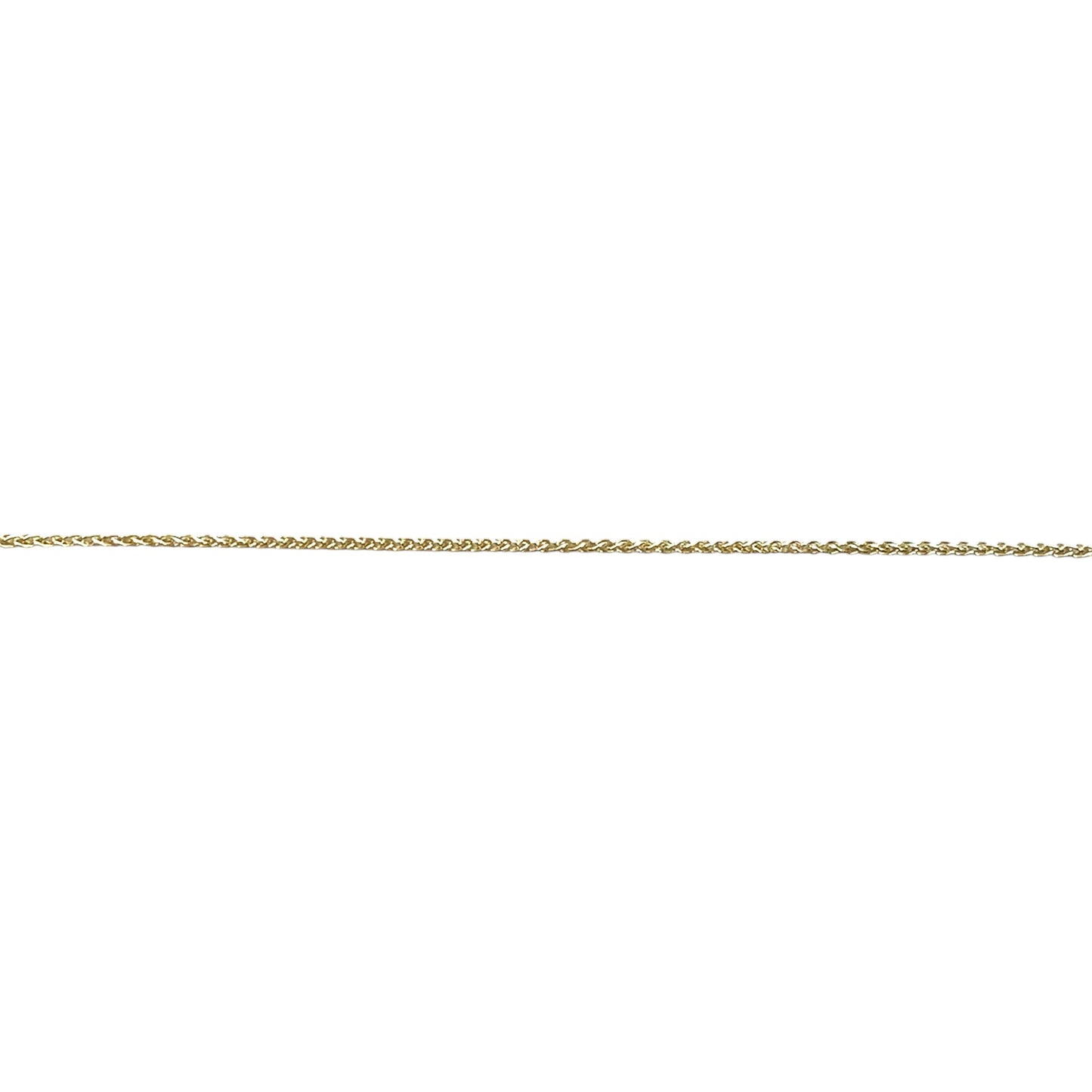 9ct Yellow Gold Spiga Chain (25")