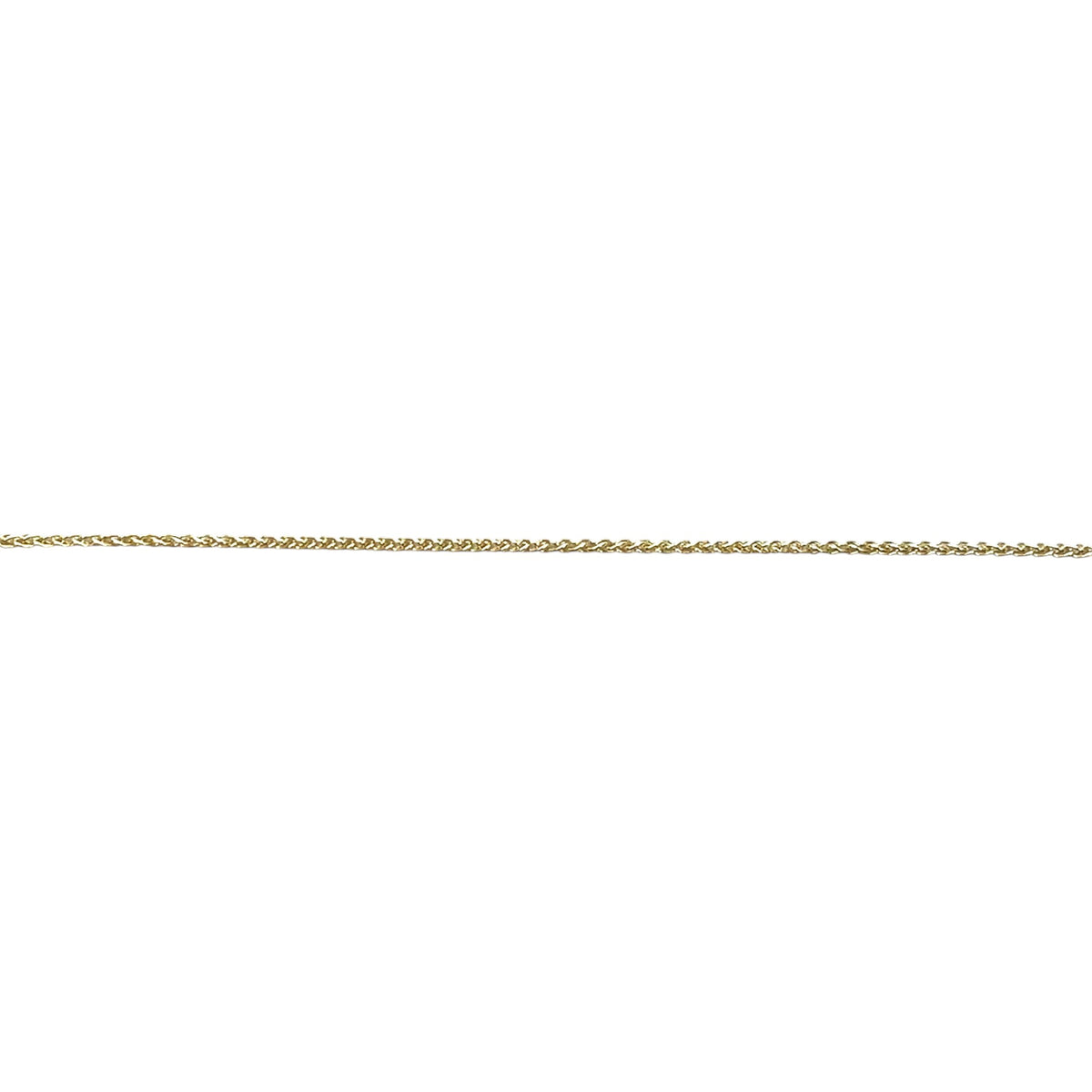 9ct Yellow Gold Spiga Chain (16")