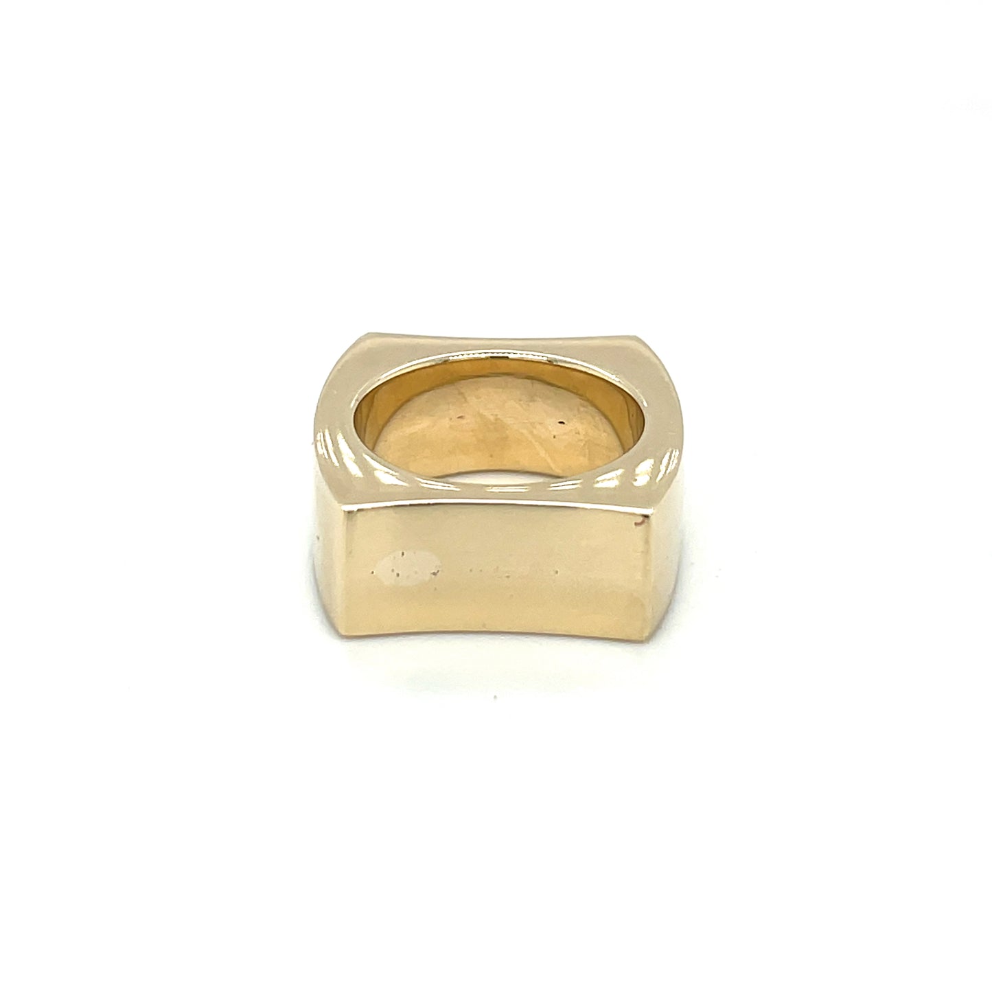 9ct Yellow Gold Square Band