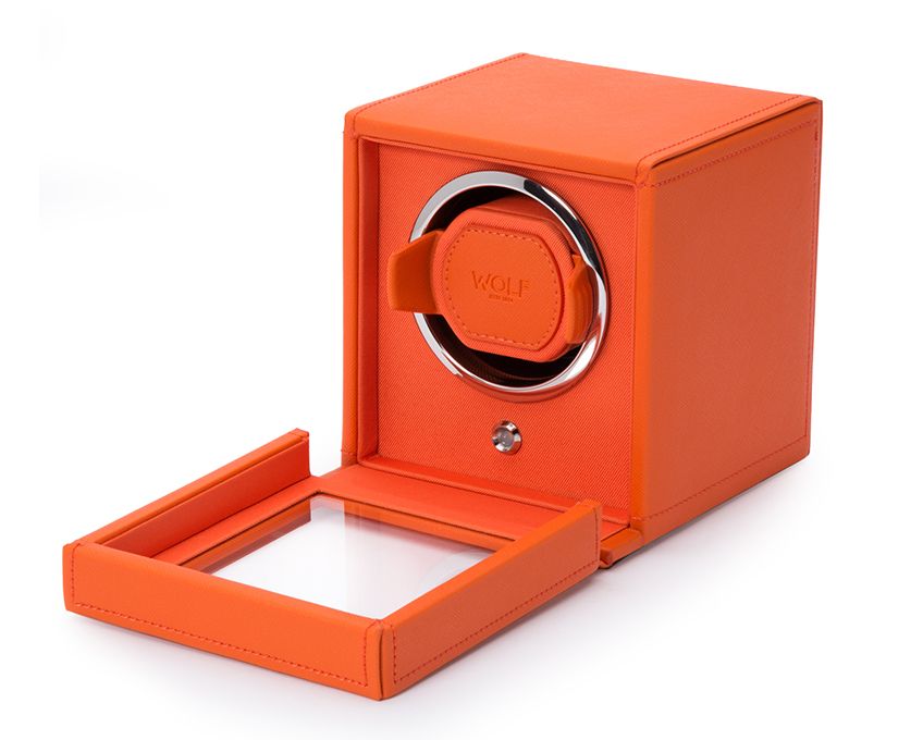 Cub Single Watch Winder (Orange)