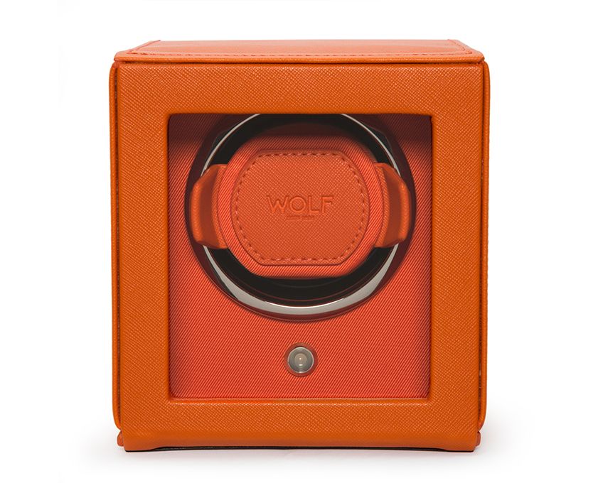 Cub Single Watch Winder (Orange)