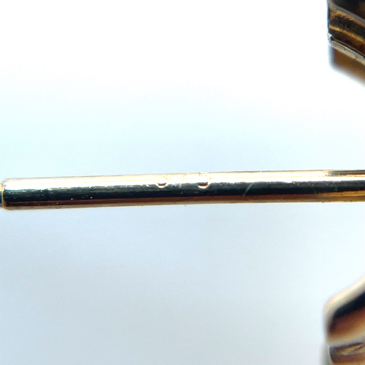 9ct Yellow Gold Domed Earrings