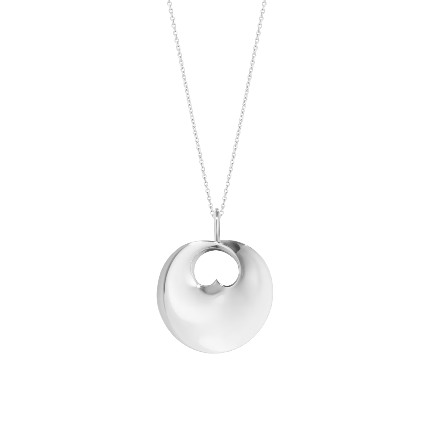 Georg Jensen Hidden Hearts Silver Pendant