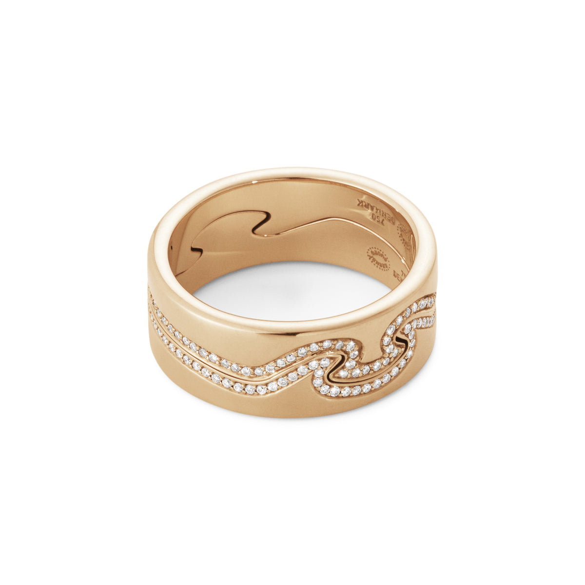Rose Gold Fusion End Ring