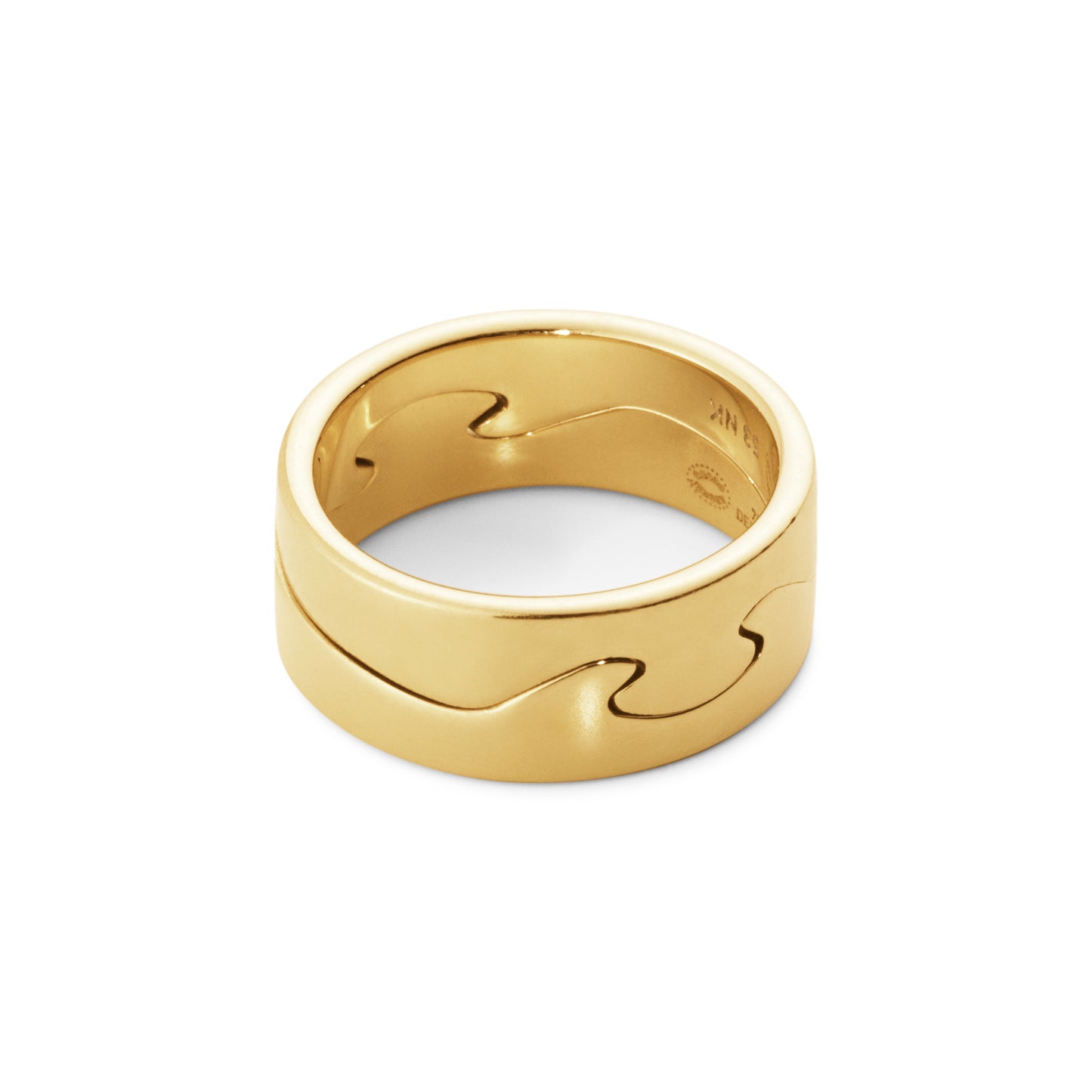 Yellow Gold Fusion End Ring