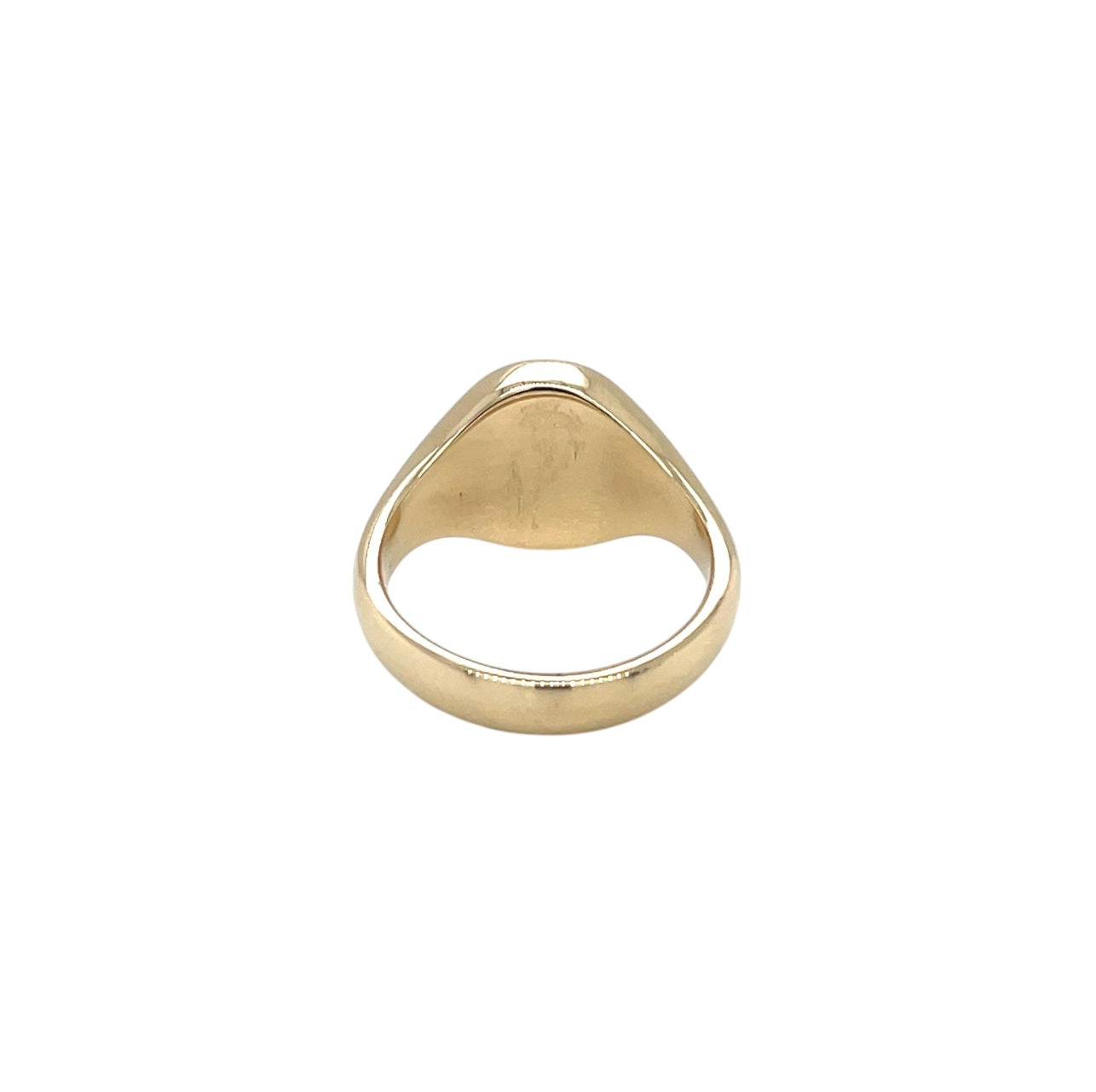 9ct Yellow Gold Oxford Oval Signet Ring (11x9mm)
