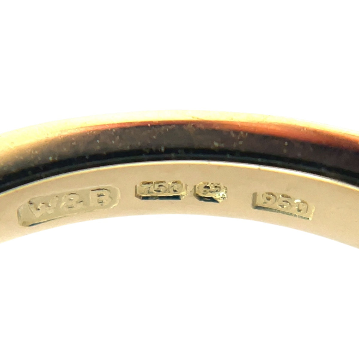 18ct Yellow Gold & Platinum Diamond Solitaire Ring (M)