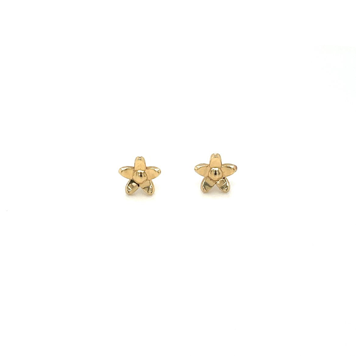 18ct Yellow Gold Flower Studs