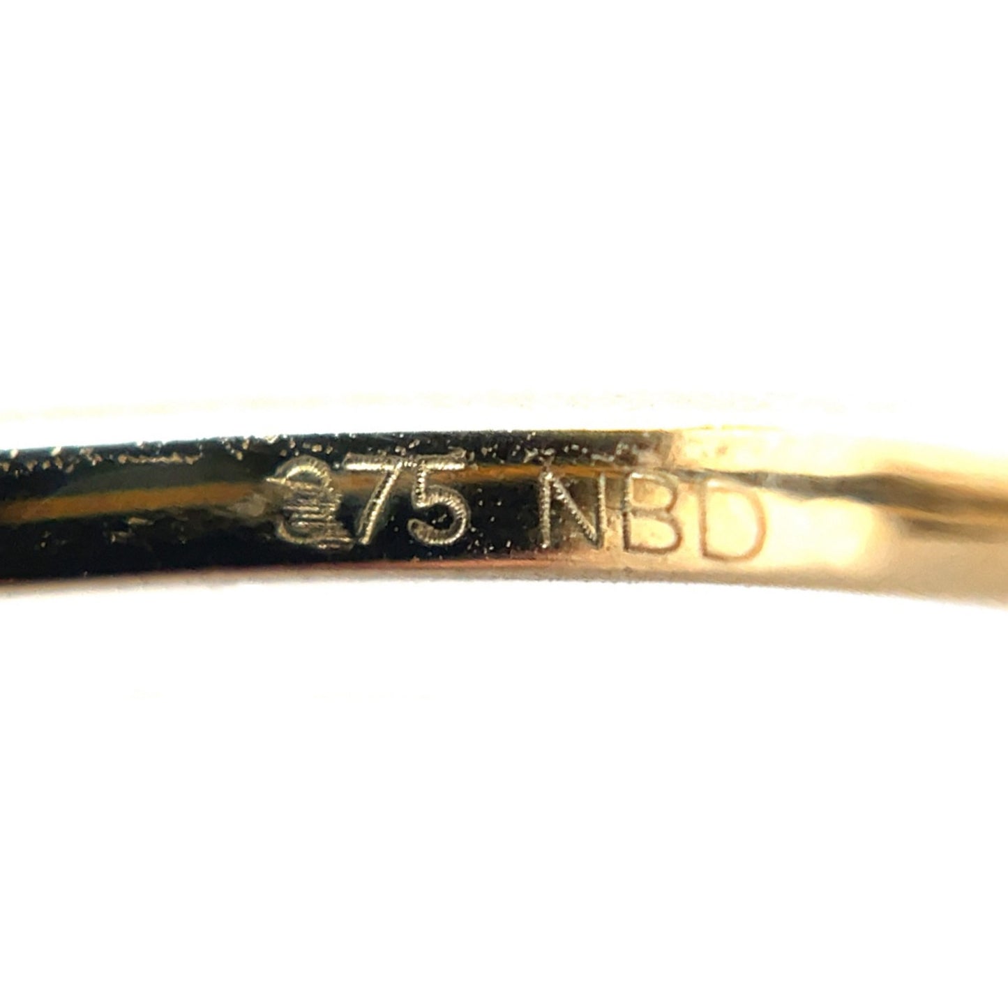 9ct Yellow Gold Diamond Huggies