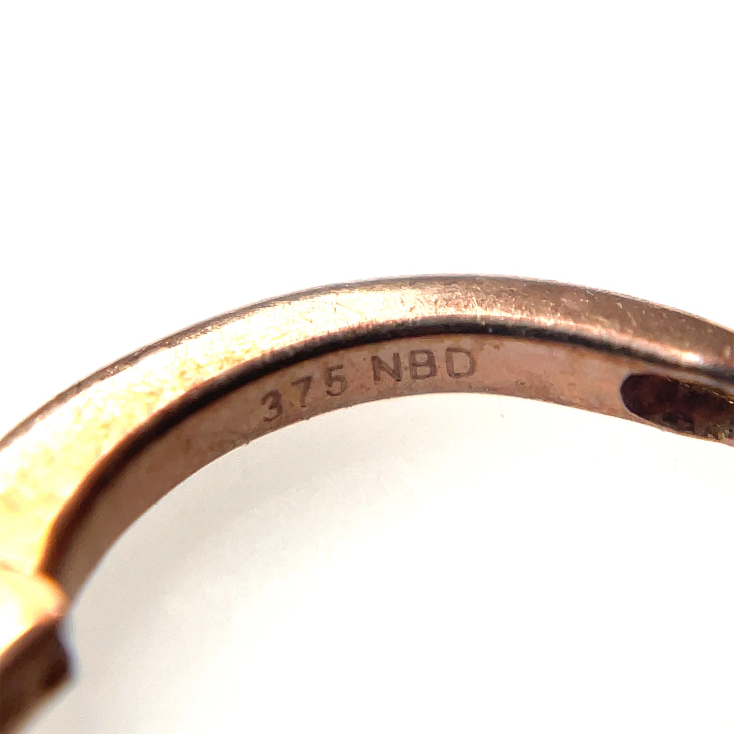 9ct Rose Gold Diamond Huggies