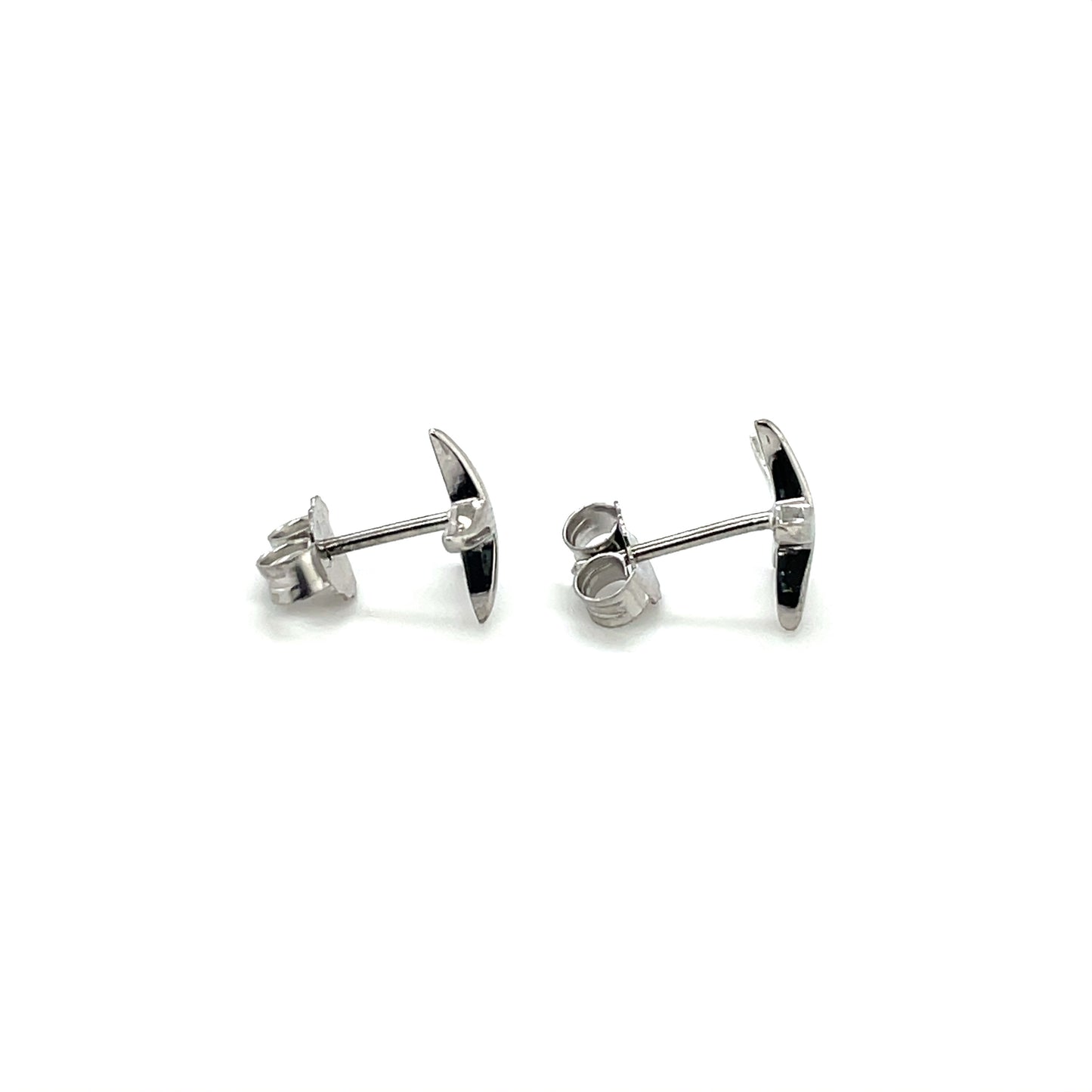 Silver Starfish Stud Earrings