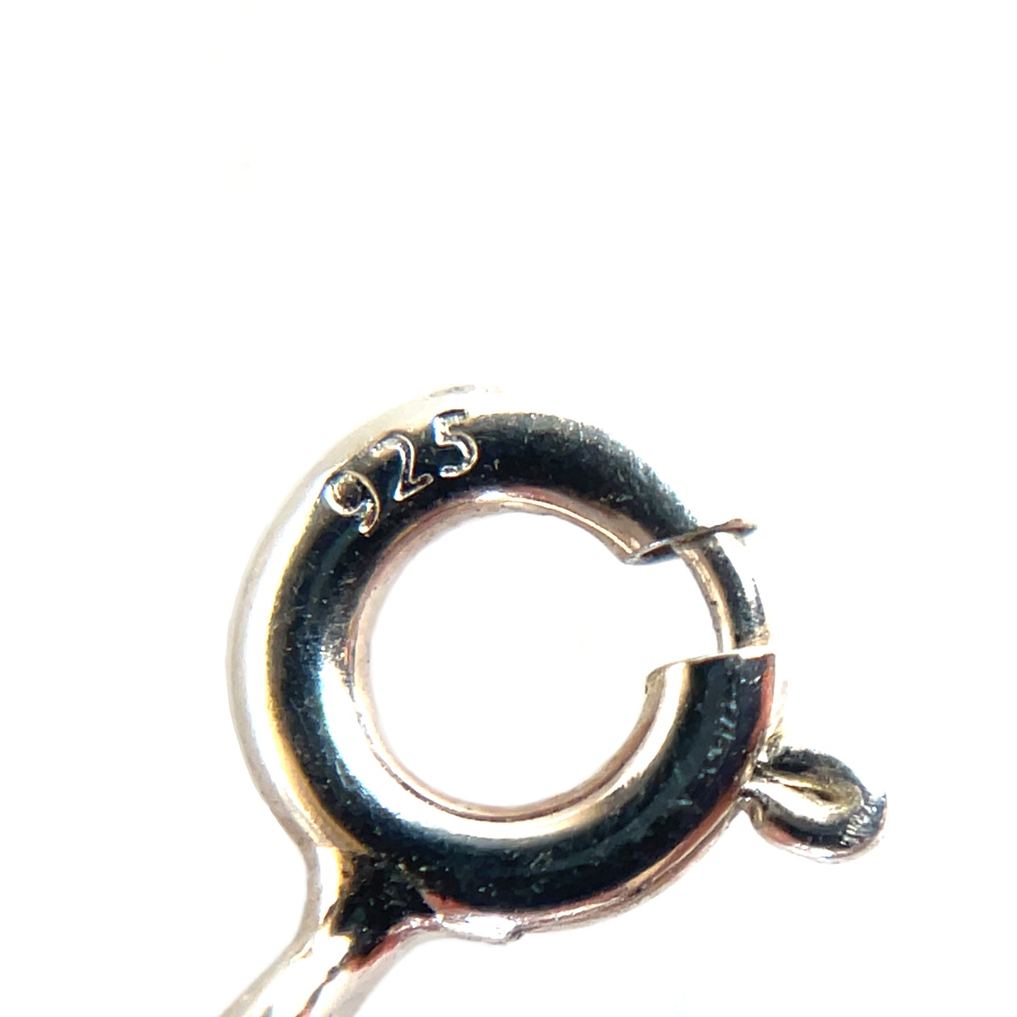 Silver Polished Disk Pendant (18mm) & Chain (16-18")