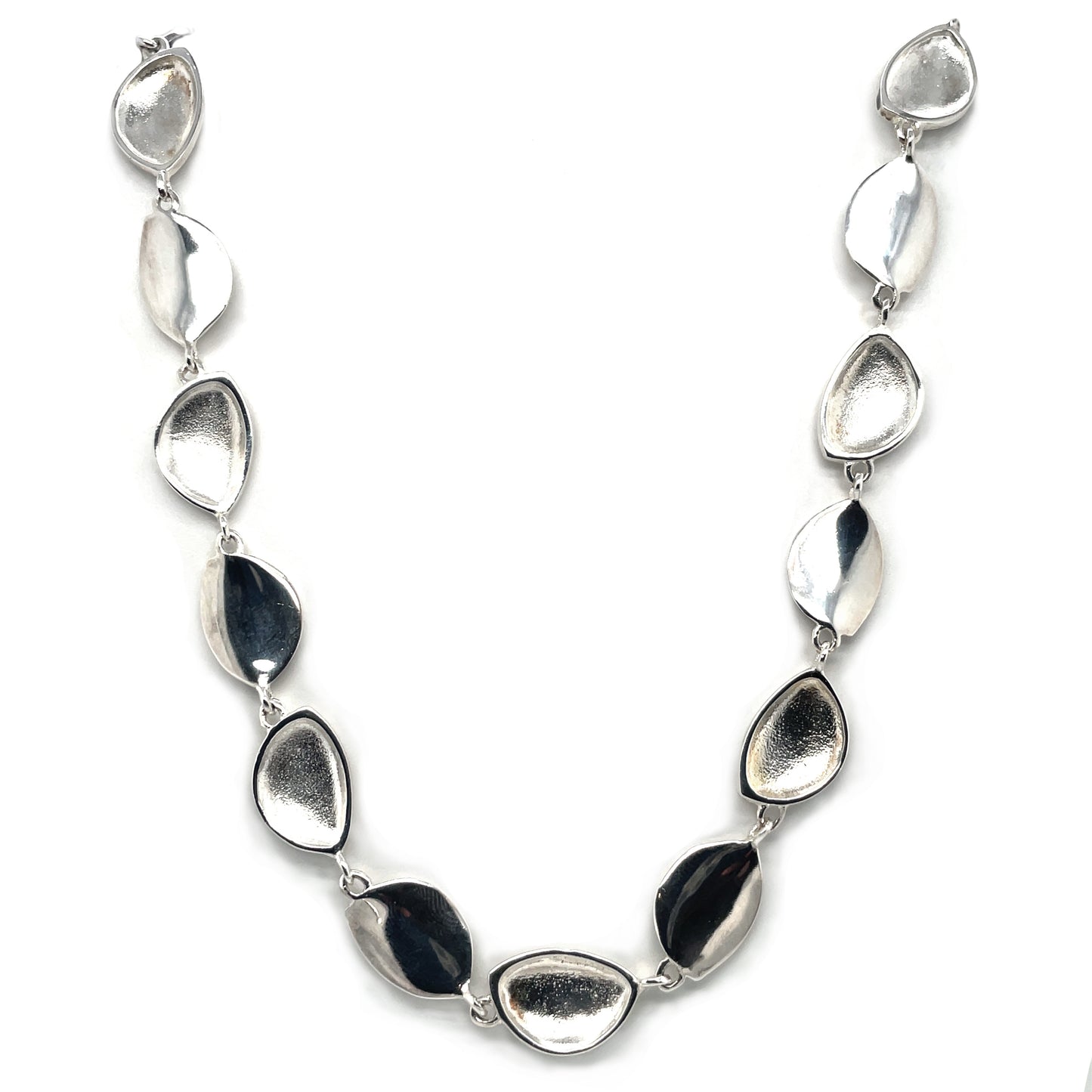 Silver Leaf Necklace