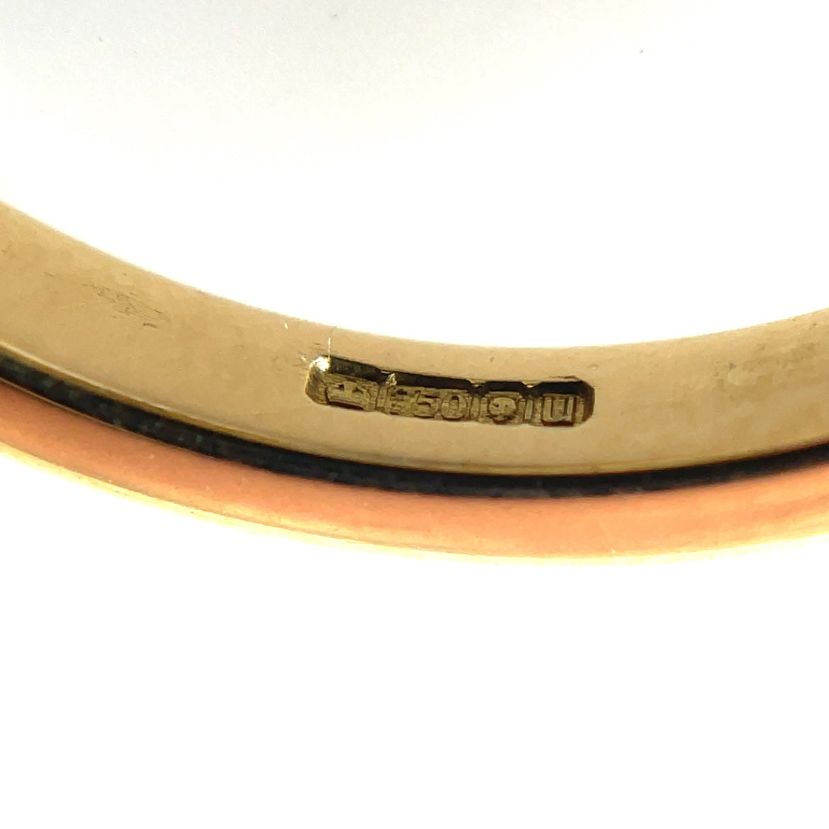 18ct Yellow & White Gold Ruby And Diamond Ring (M1/2)