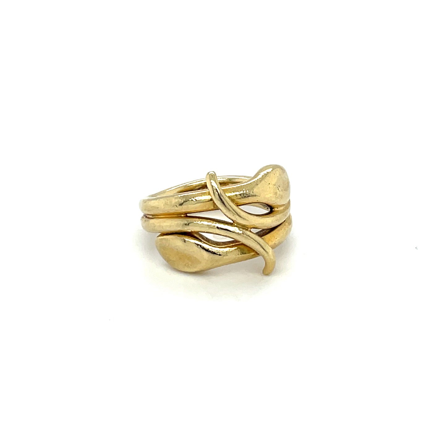 18ct Yellow Gold Snake Ring