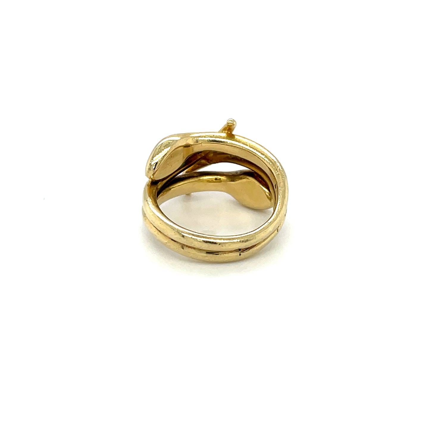 18ct Yellow Gold Snake Ring