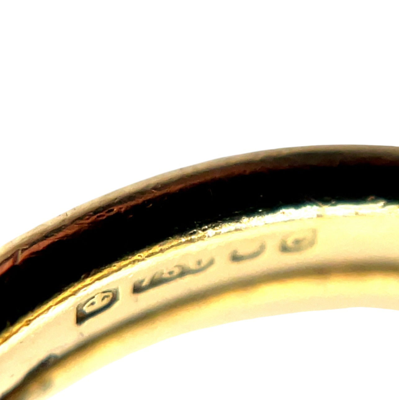 18ct Yellow Gold Snake Ring (F1/2)