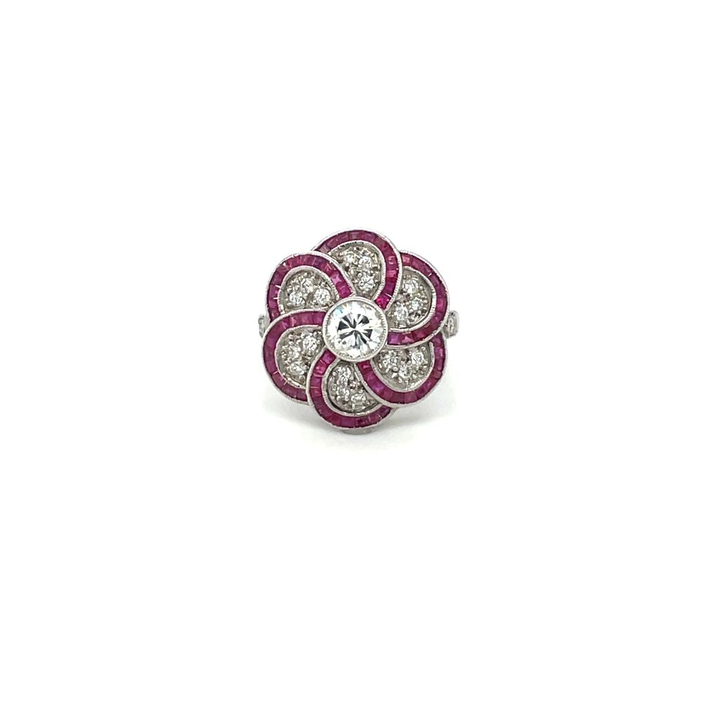 Ruby Engagement Rings