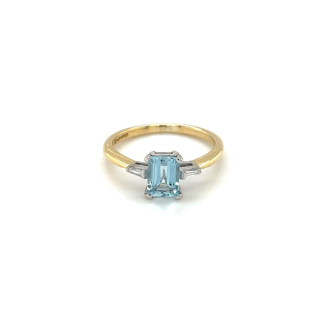 Vintage Aquamarine Rings