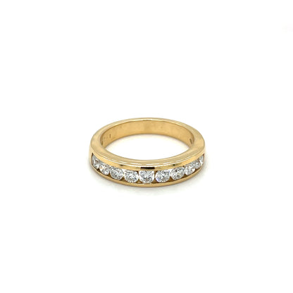 18ct Yellow Gold Large Diamond Eternity Ring