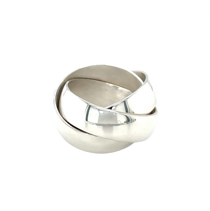Silver Wide Russian Ring (M1/2)
