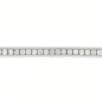 18ct White Gold Diamond Tennis Bracelet