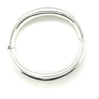 Silver Hinged Bangle