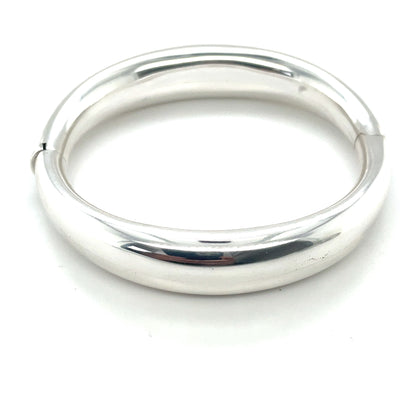 Silver Hinged Bangle