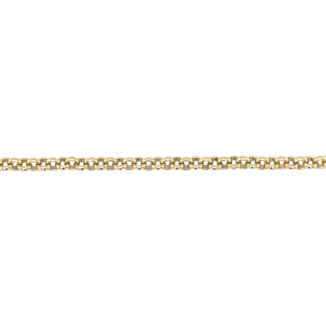 9ct Yellow Gold Baby Belcher Necklace (20")