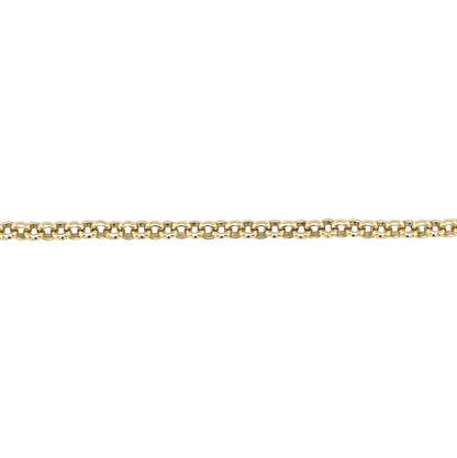 9ct Yellow Gold Baby Belcher Necklace (20")