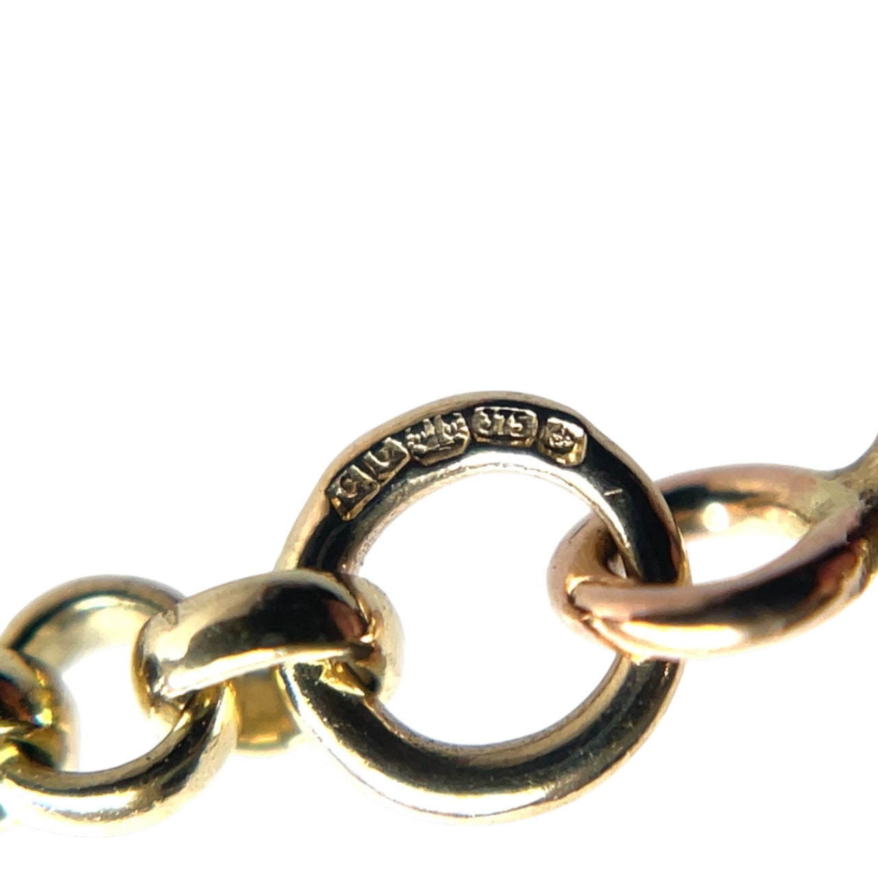9ct Yellow Gold Baby Belcher Necklace (20")