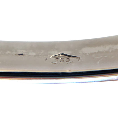 18ct White Gold Diamond Bangle