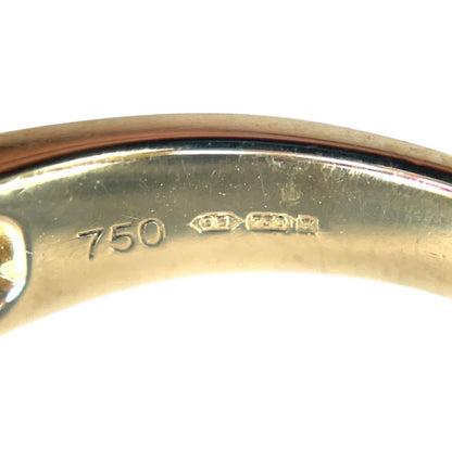 18ct Yellow Gold Multi-Coloured Sapphire & Diamond Rainbow Half-Set Eternity Ring (N)
