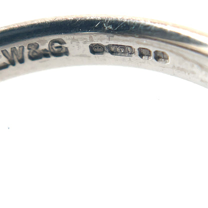 18ct White Gold Diamond-Set Wedding Band