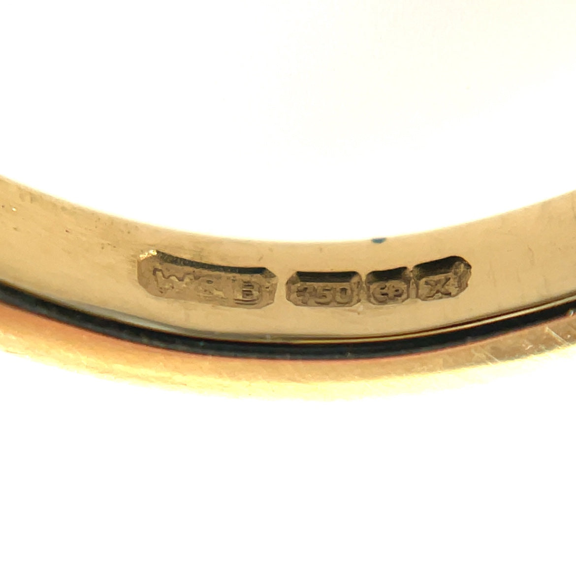 18ct Yellow Gold Diamond Three-Stone Ring