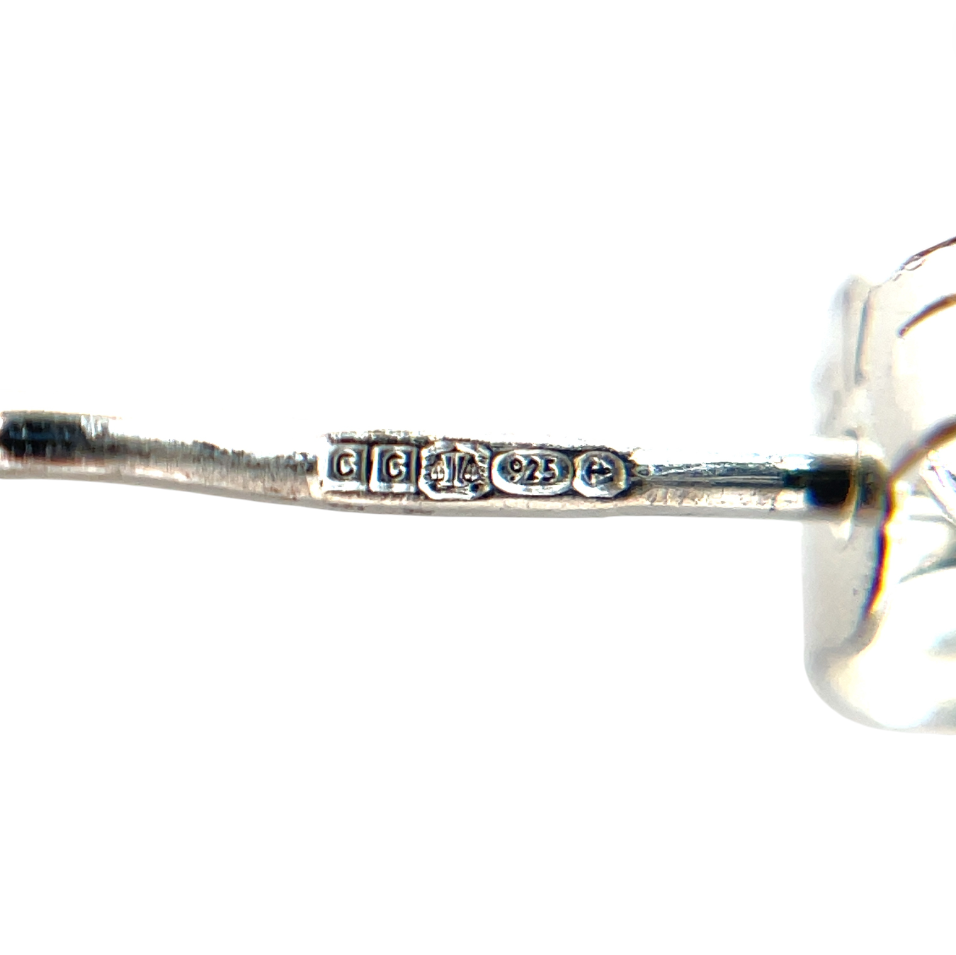 Silver Clover Stud Earrings