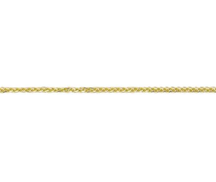 Yellow Gold Filed Spiga Chain (18")