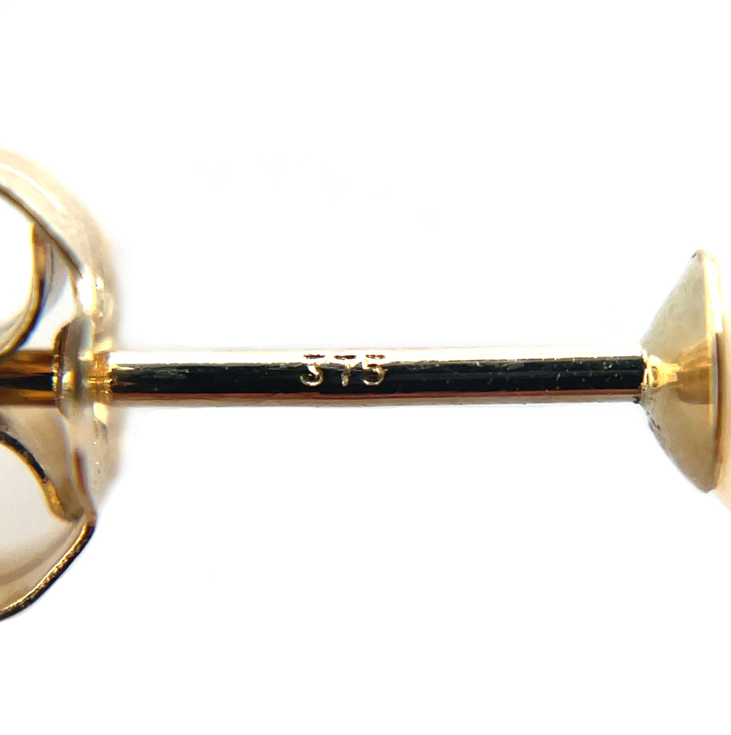 9ct Yellow Gold Freshwater Pearl Stud Earrings (6-6.5mm)